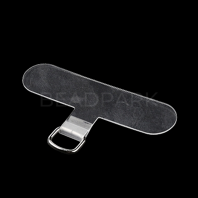 TPU Mobile Phone Lanyard Patch AJEW-F061-02-1