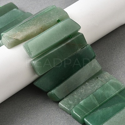 Natural Green Aventurine Beads Strands G-S386-D15-1