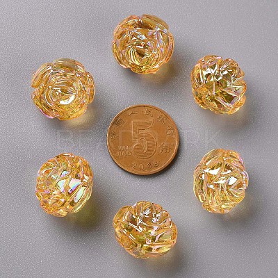 Transparent Acrylic Beads LS-TACR-S154-31C-919-1