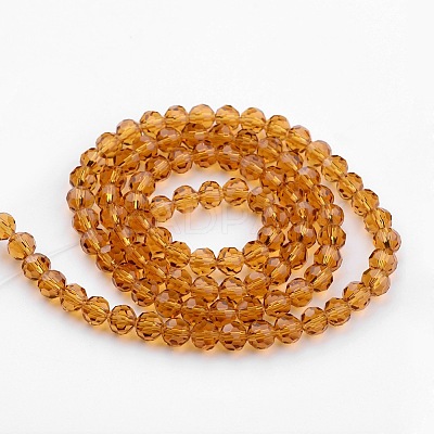 Transparent Glass Bead Strands LS-GLAA-G013-6mm-65-1