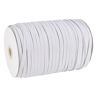 1/2 inch Flat Braided Elastic Rope Cord EC-R030-12mm-01-1