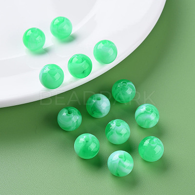Acrylic Beads MACR-S375-001B-M-1
