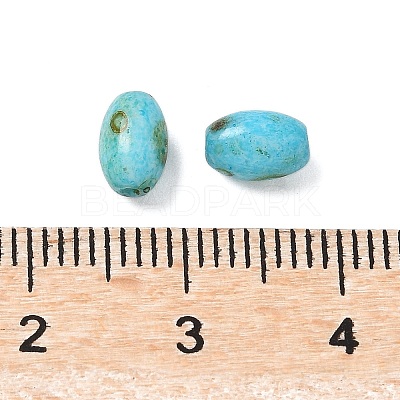60Pcs 10G Baking Paint Picasso Glass Seed Beads GLAA-V001-06B-1