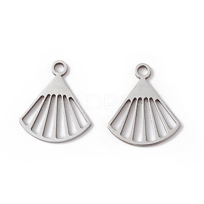 Non-Tarnish 304 Stainless Steel Pendants X-STAS-E186-02P-1