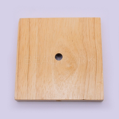 Pine Wood Lampholder Accessories WOOD-WH0108-79-1