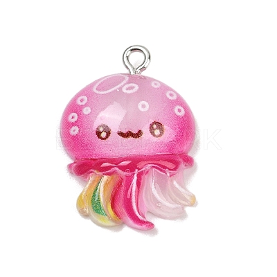 Marine Organism Resin Pendants RESI-Q022-03A-1