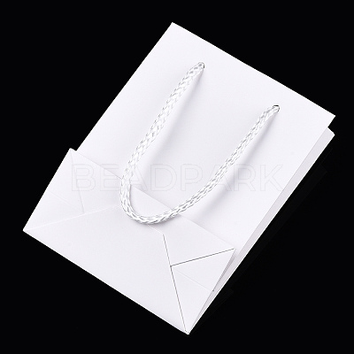Rectangle Cardboard Paper Bags X1-AJEW-E034-10-1