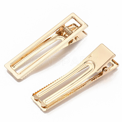 Iron Alligator Hair Clip Findings X-IFIN-R241-02-1