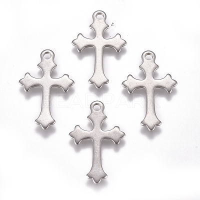 Tarnish Resistant 201 Stainless Steel Pendants STAS-M274-071P-1