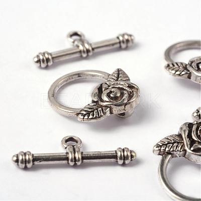 Tibetan Style Toggle Clasps LF0026Y-NF-1