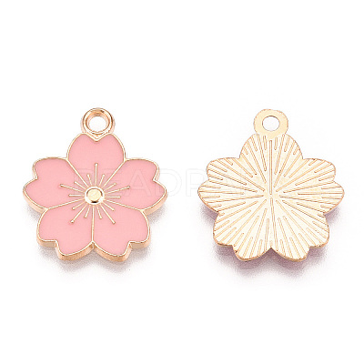 Alloy Enamel Pendants X-ENAM-S121-115J-1