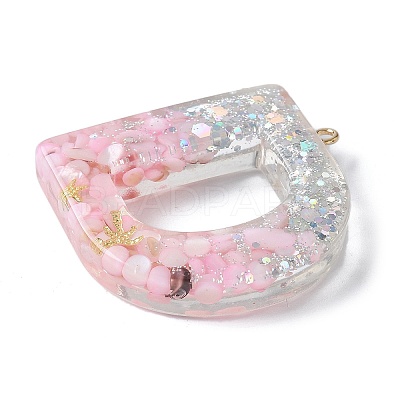 Resin Pendants RESI-B029-01P-D-1