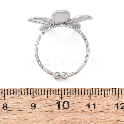 304 Stainless Steel Cuff Rings RJEW-D306-24P-1