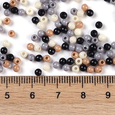 Opaque Acrylic Beads X1-OACR-H118-07A-02-1