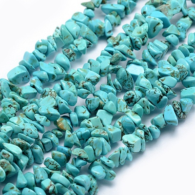Synthetic Turquoise Beads Strands LS-G-P332-24B-1
