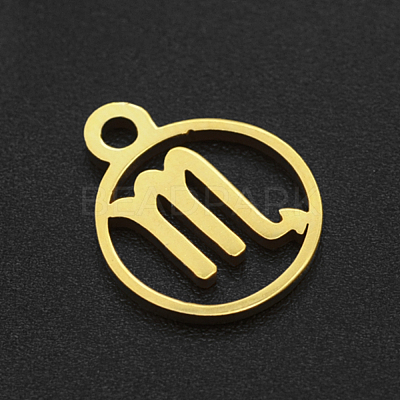 201 Stainless Steel Charms STAS-T014-LA111-8-1