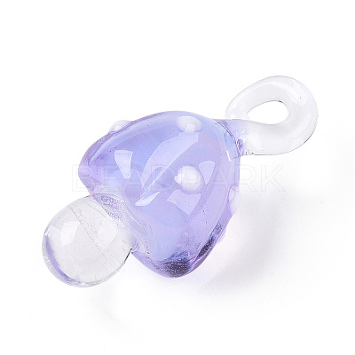 Handmade Lampwork Pendants LAMP-T021-23F-1