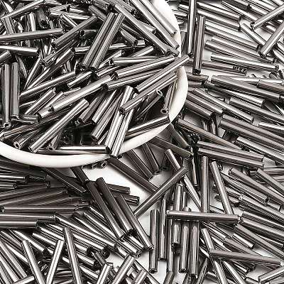 Glass Bugle Beads SEED-R028-2x20-A04-1
