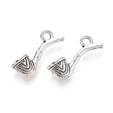 Tibetan Style Alloy Pendants TIBE-N014-21AS-1