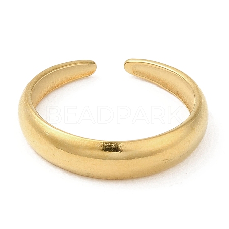 304 Stainless Steel Open Cuff Rings RJEW-K245-78G-1