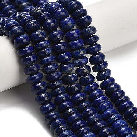 Natural Lapis Lazuli Beads Strands G-H329-B02-5x8mm-1