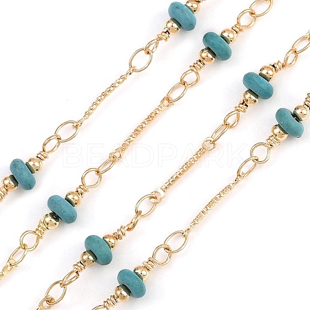 Brass Disc Link Chains CHC-H115-14G-1