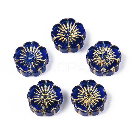 Transparent Glass Beads GLAA-N055-01G-1