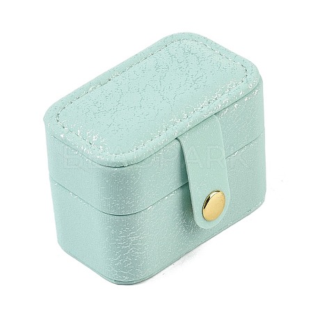 Imitation Leather Ring Organizer Storage Cases CON-G023-11C-1