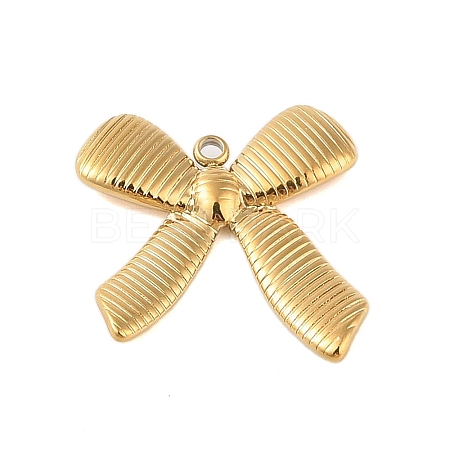 Ion Plating(IP) 304 Stainless Steel Pendants STAS-S125-02G-03-1