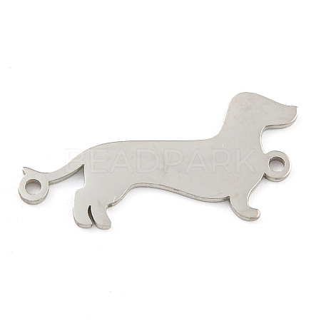 Non-Tarnish 304 Stainless Steel Connector Charms X-STAS-Z076-22P-1