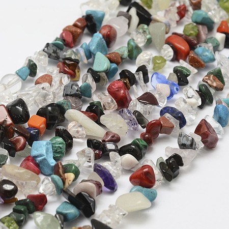 Natural Gemstone Beads Strands G-F328-26-1