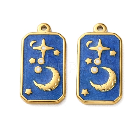 304 Stainless Steel Pendants STAS-A124-17D-G-1