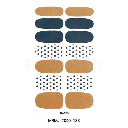 Full Cover Nail Art Stickers MRMJ-T040-133-1