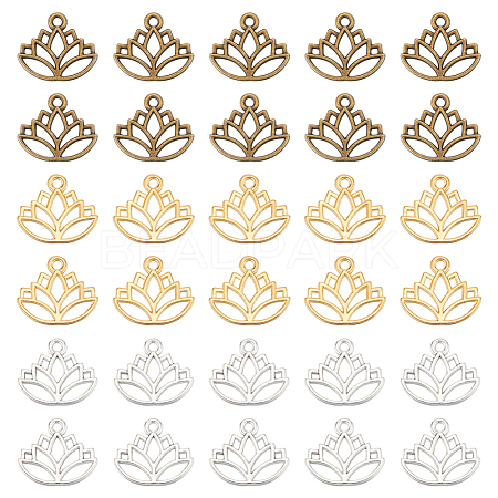 120Pcs 3 Colors Alloy Pendants FIND-UN0002-47-1