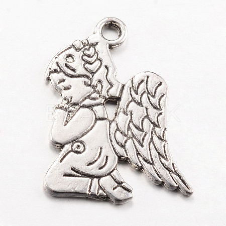Tibetan Style Alloy Pendants LS-TIBEP-Q063-08AS-RS-1