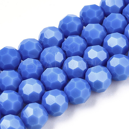 Opaque Glass Beads Stands X-EGLA-A035-P6mm-D07-1