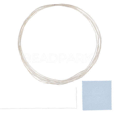2M Half Hard 925 Sterling Silver Wire STER-GO0001-31-1