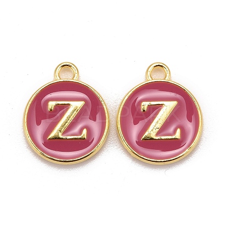 Golden Plated Alloy Enamel Charms LS-ENAM-S118-08Z-1