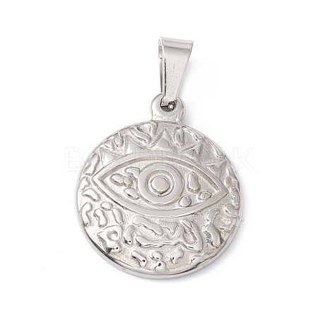 Non-Tarnish 304 Stainless Steel Pendants STAS-A062-17P-1