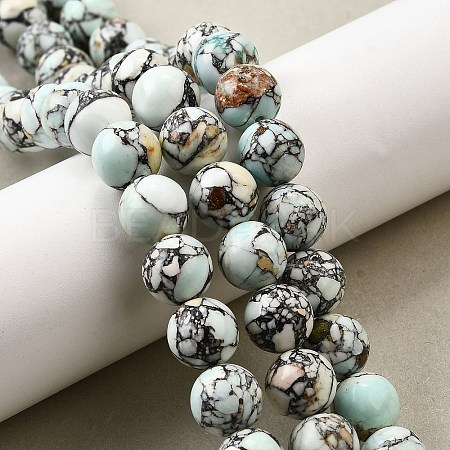 Synthetic Turquoise Beads Strands G-F791-D01-01A-1