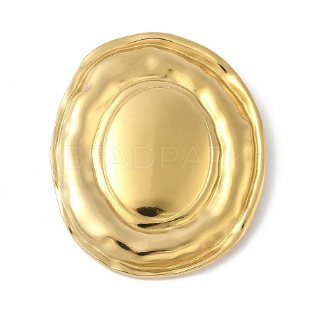 304 Stainless Steel Big Pendants STAS-D376-15G-1