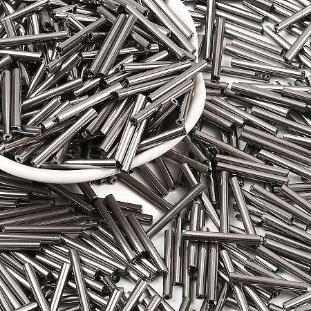 Glass Bugle Beads SEED-R028-2x20-A04-1
