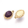 Natural Amethyst Pendants STAS-T064-61D-2