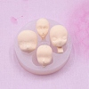 DIY Silicone Doll Face Molds DIY-B037-01-1