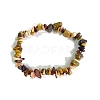 Natural Mookaite Stretch Bracelets PW-WG56138-32-1