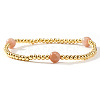 Bohemian Beach Brass Beaded Stretch Bracelets ZQ1331-2-1