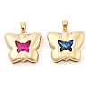 Rack Plating Brass Pendants KK-I710-09-2