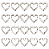 20Pcs Alloy Spring Gate Rings FIND-ME0002-82P-1