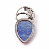 Natural Lapis Lazuli Pendants G-I220-G01-2