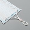 PVC Plastic Cord Lock for Mouth Cover LS-KY-K011-02-4
